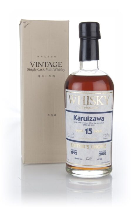 Karuizawa 15 Year Old 1992 (cask 3434) - Editor's Choice