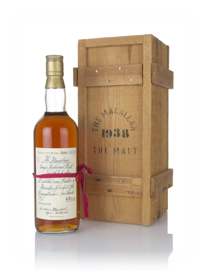 Macallan 1938 (bottled 1980s) - Gordon & MacPhail Whisky