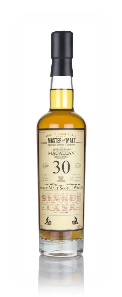 Macallan 30 Year Old 1988 - Single Cask (Master of Malt) Whisky