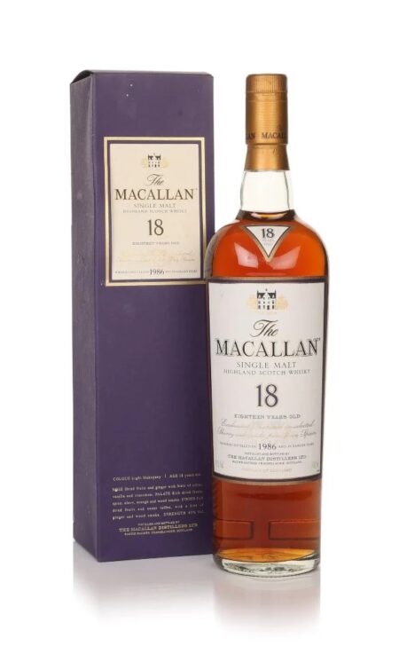 The Macallan 18 Year Old 1986 Sherry Oak Whisky