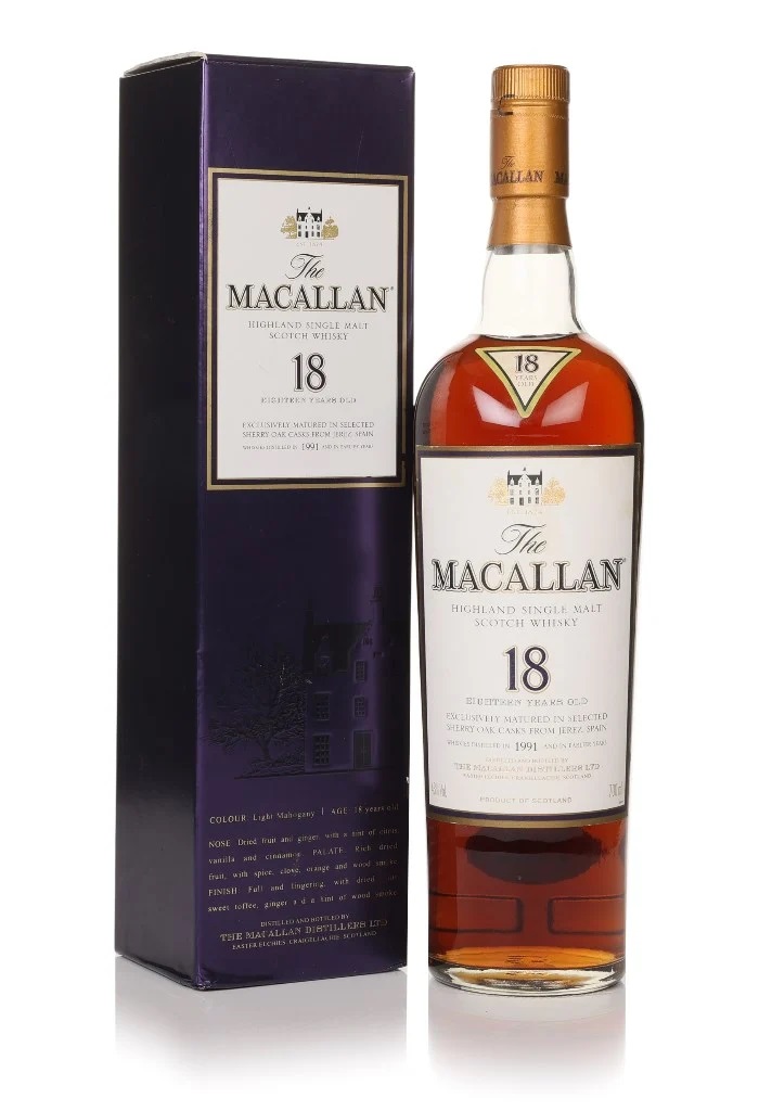 The Macallan 18 Year Old 1991 Sherry Oak Whisky