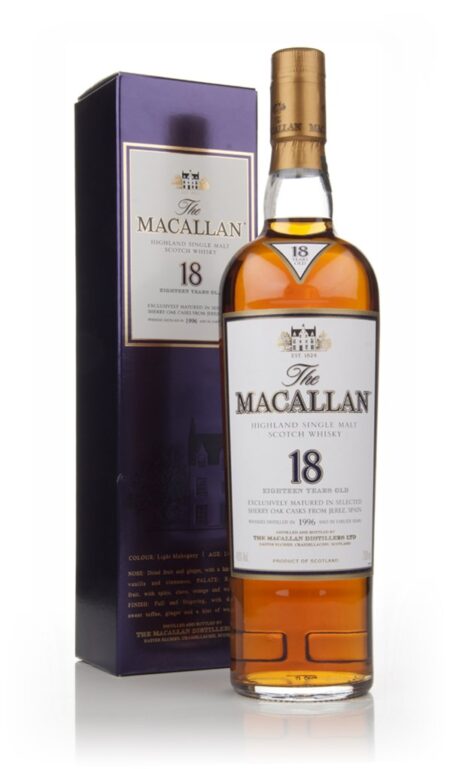 The Macallan 18 Year Old 1996 Sherry Oak Whisky