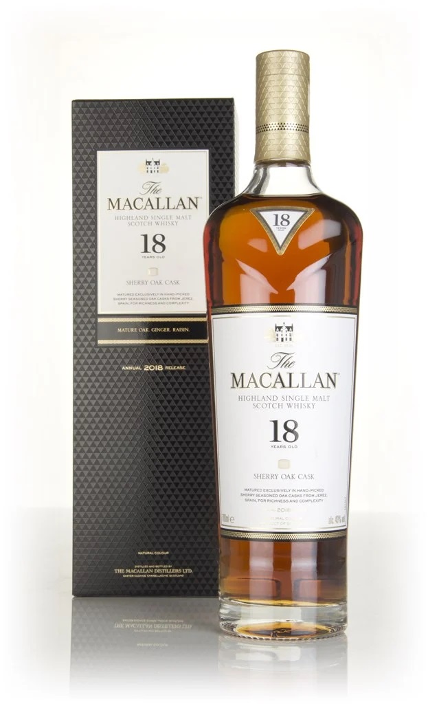 The Macallan 18 Year Old Sherry Oak (2018 Release) Whisky