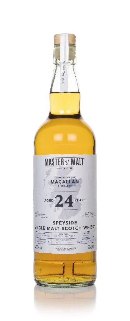 The Macallan 24 Year Old 1993 Single Cask (Master of Malt) Whisky