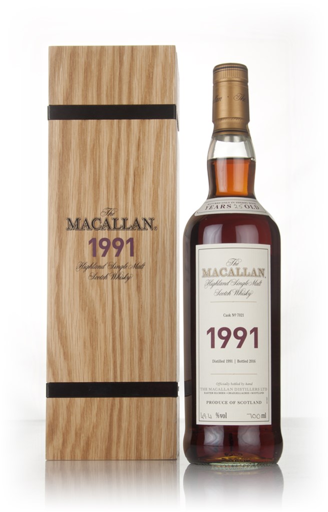 The Macallan 25-Year-Old 1991 (cask 7021) - Fine & Rare Whisky