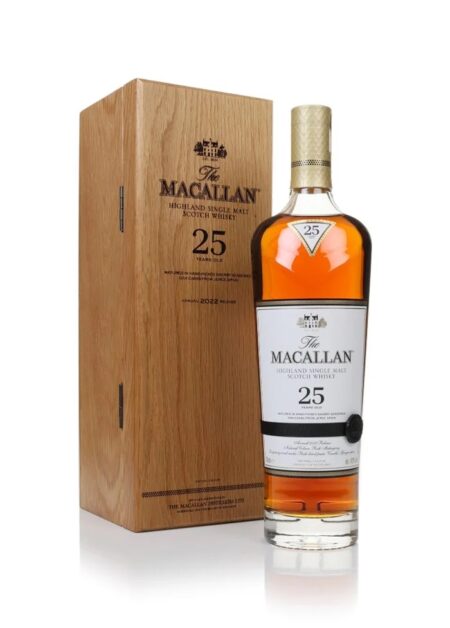 the Macallan 25 Year Old sherry oak 2022 release