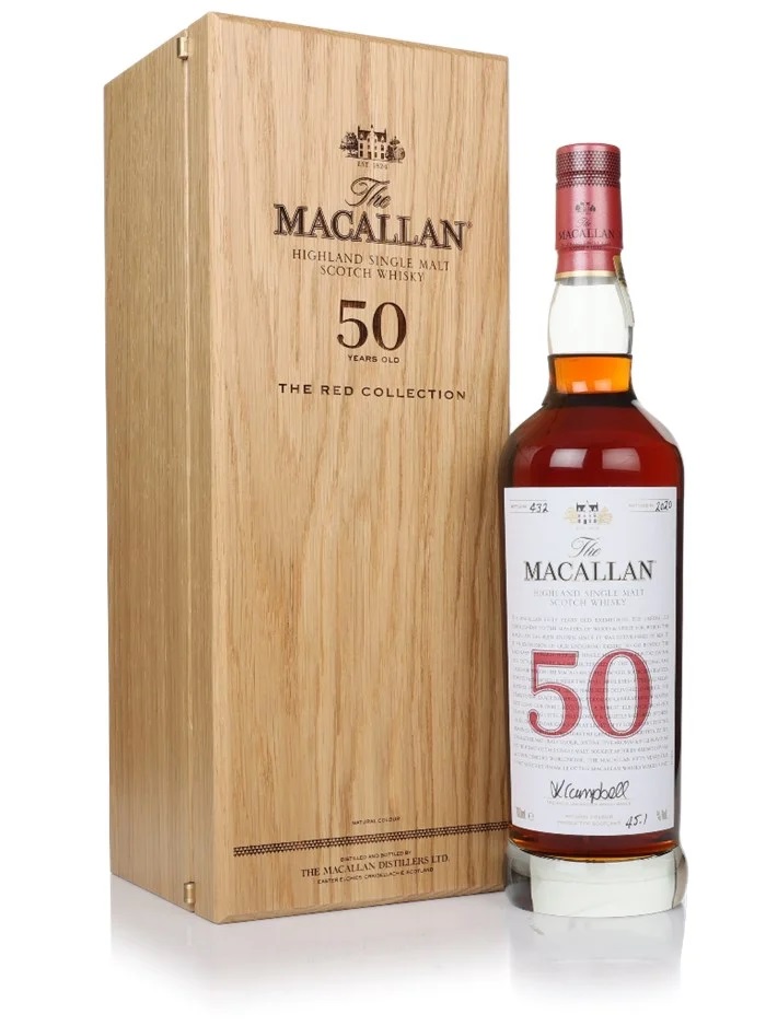 The Macallan 50 Year Old - The Red Collection 2020 Release Whisky