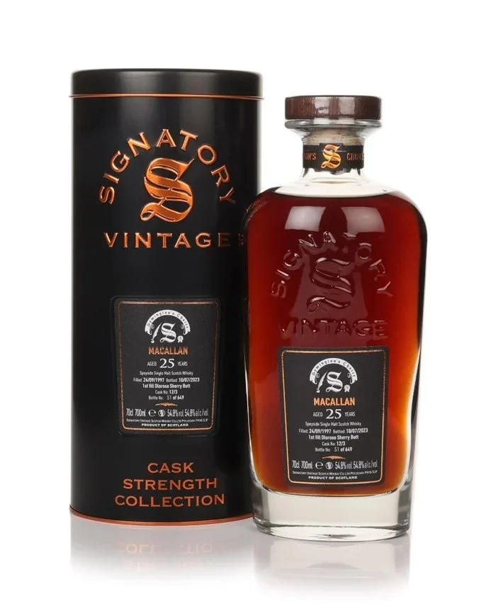 Macallan 25 Year Old 1997 (cask 12/3) - Cask Strength Collection (Signatory)